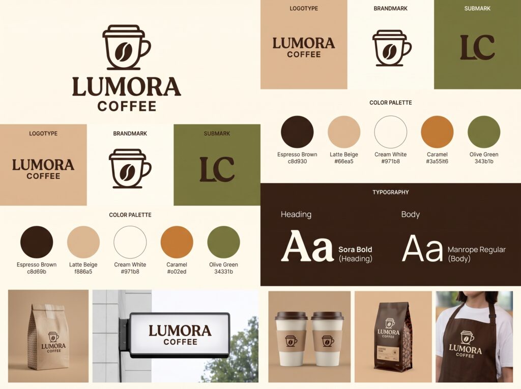 new coffee shop brand identity 202607141743